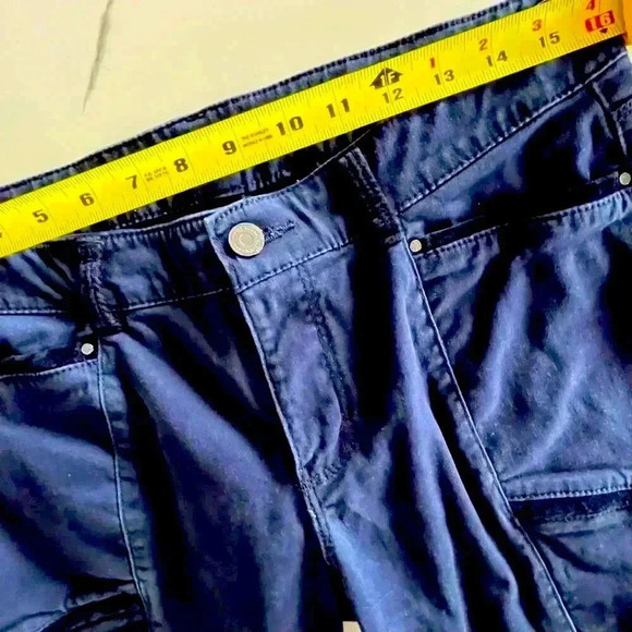 WHBM The Skinny Ankle Pant - Navy, Size 4 - Picture 9 of 11